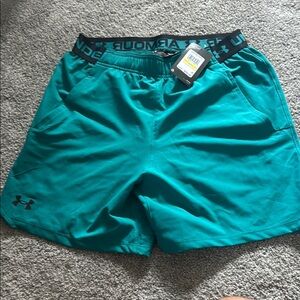 Under Armour Turquoise Training Shorts